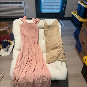 3 cute dresses and 1 romper